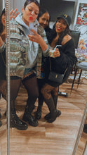 Load image into Gallery viewer, Patched Camo W/ Plaid Lumberjack Sleeves
